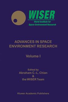 Couverture de l’ouvrage Advances in Space Environment Research
