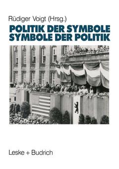 Couverture de l’ouvrage Symbole der Politik — Politik der Symbole