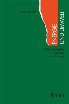 Couverture de l’ouvrage Energie und Umwelt