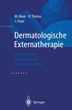 Couverture de l’ouvrage Dermatologische Externatherapie