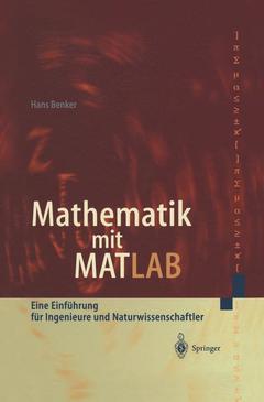 Couverture de l’ouvrage Mathematik mit MATLAB