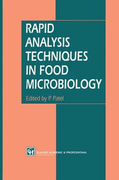 Couverture de l’ouvrage Rapid Analysis Techniques in Food Microbiology