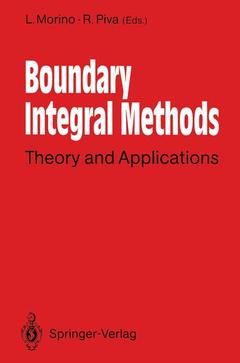 Couverture de l’ouvrage Boundary Integral Methods