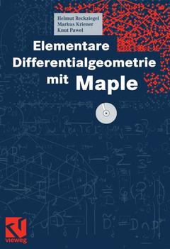 Couverture de l’ouvrage Elementare Differentialgeometrie mit Maple