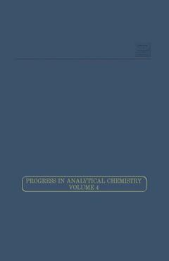 Couverture de l’ouvrage Computers in Analytical Chemistry