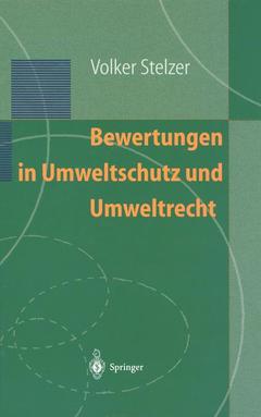 Couverture de l’ouvrage Bewertungen in Umweltschutz und Umweltrecht