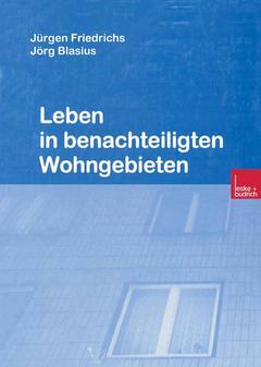 Cover of the book Leben in benachteiligten Wohngebieten