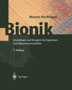 Couverture de l’ouvrage Bionik