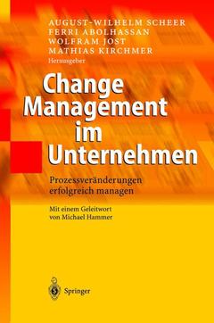 Couverture de l’ouvrage Change Management im Unternehmen