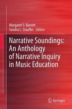 Couverture de l’ouvrage Narrative Soundings: An Anthology of Narrative Inquiry in Music Education