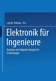 Couverture de l’ouvrage Elektronik für Ingenieure
