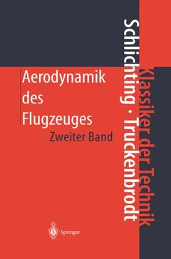 Cover of the book Aerodynamik des Flugzeuges