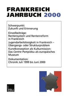 Couverture de l’ouvrage Frankreich-Jahrbuch 2000