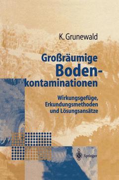 Couverture de l’ouvrage Großräumige Bodenkontaminationen
