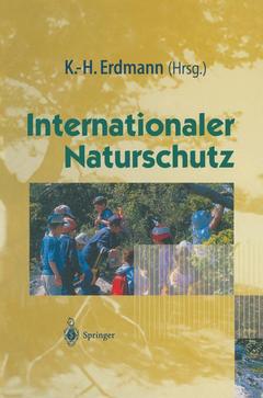 Couverture de l’ouvrage Internationaler Naturschutz
