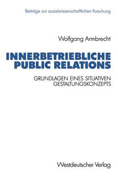 Couverture de l’ouvrage Innerbetriebliche Public Relations