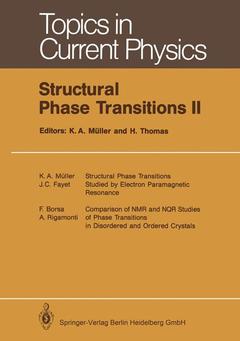 Cover of the book Structural Phase Transitions II