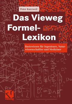 Cover of the book Das Vieweg Formel-Lexikon