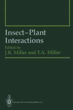Couverture de l’ouvrage Insect-Plant Interactions