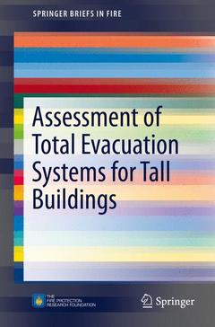 Couverture de l’ouvrage Assessment of Total Evacuation Systems for Tall Buildings