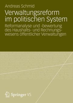 Couverture de l’ouvrage Verwaltungsreform im politischen System