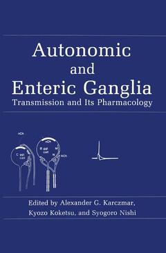 Couverture de l’ouvrage Autonomic and Enteric Ganglia