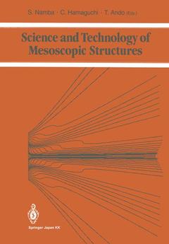Couverture de l’ouvrage Science and Technology of Mesoscopic Structures
