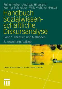 Couverture de l’ouvrage Handbuch Sozialwissenschaftliche Diskursanalyse