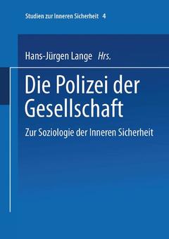Couverture de l’ouvrage Die Polizei der Gesellschaft