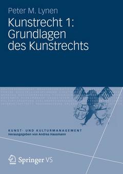 Couverture de l’ouvrage Kunstrecht 1: Grundlagen des Kunstrechts