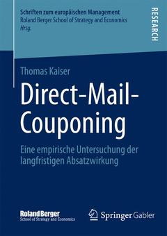 Couverture de l’ouvrage Direct-Mail-Couponing