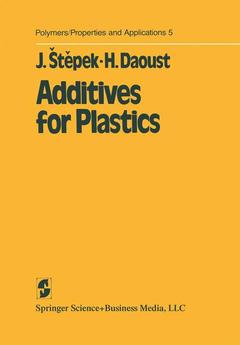 Couverture de l’ouvrage Additives for Plastics