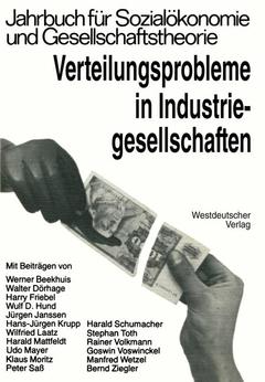 Couverture de l’ouvrage Verteilungsprobleme in Industriegesellschaften