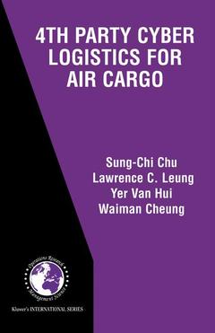 Couverture de l’ouvrage 4th Party Cyber Logistics for Air Cargo