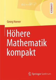 Couverture de l’ouvrage Höhere Mathematik kompakt
