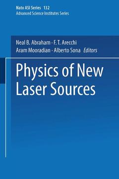 Couverture de l’ouvrage Physics of New Laser Sources