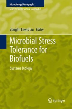 Cover of the book Microbial Stress Tolerance for Biofuels