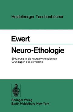 Couverture de l’ouvrage Neuro-Ethologie