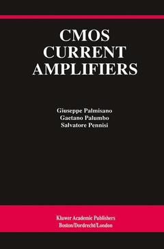Cover of the book CMOS Current Amplifiers