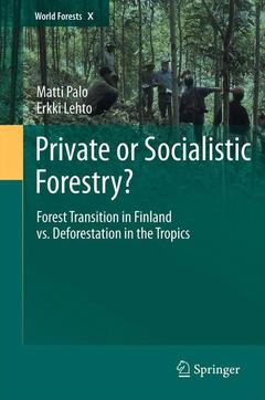 Couverture de l’ouvrage Private or Socialistic Forestry?