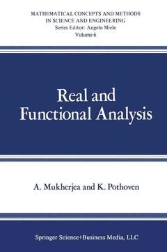 Couverture de l’ouvrage Real and Functional Analysis