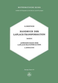 Couverture de l’ouvrage Handbuch der Laplace-Transformation