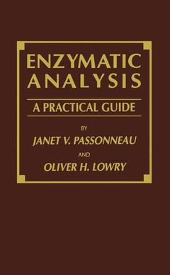 Couverture de l’ouvrage Enzymatic Analysis