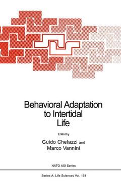 Couverture de l’ouvrage Behavioral Adaptation to Intertidal Life