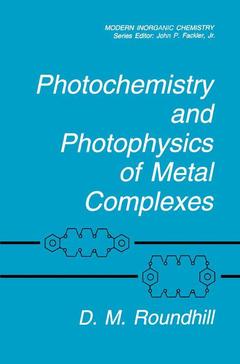 Couverture de l’ouvrage Photochemistry and Photophysics of Metal Complexes