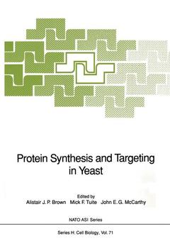 Couverture de l’ouvrage Protein Synthesis and Targeting in Yeast