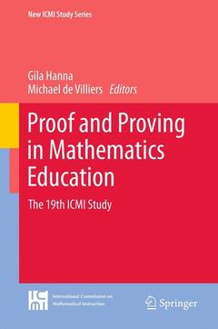 Couverture de l’ouvrage Proof and Proving in Mathematics Education