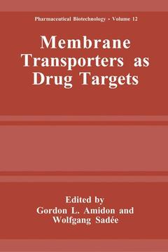 Couverture de l’ouvrage Membrane Transporters as Drug Targets