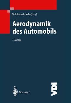 Couverture de l’ouvrage Aerodynamik des Automobils