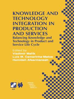 Couverture de l’ouvrage Knowledge and Technology Integration in Production and Services
